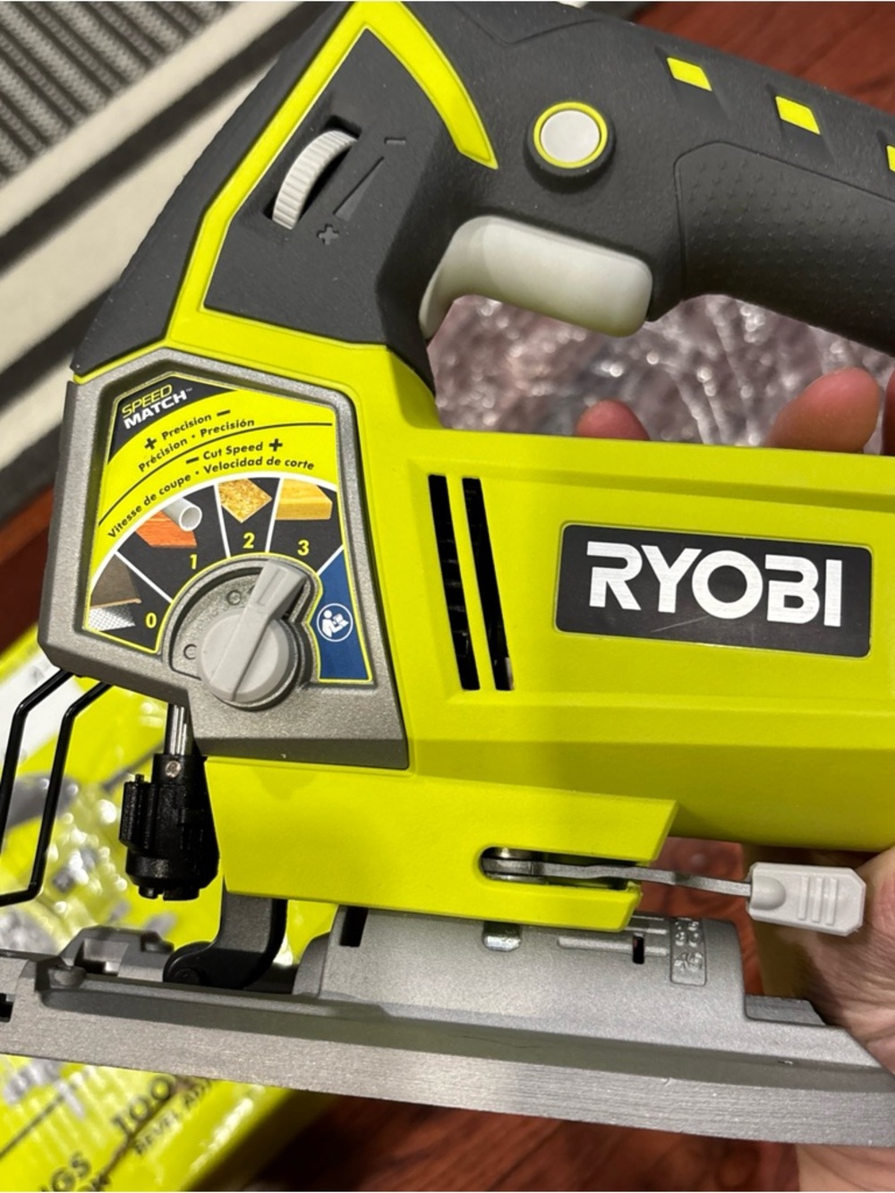 RYOBI Corded JS481LG Jigsaw - Corded Precision Cutting NEW